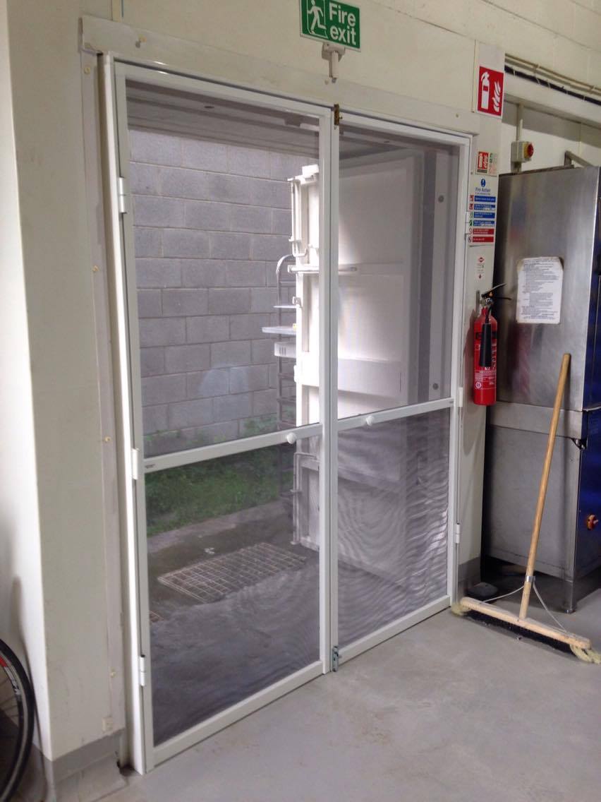 Double Hinged Screen Door - Goss Flyscreens
